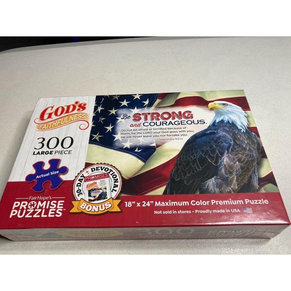 Gods Faithfulness Puzzle Fair Hopes Promise 300 Large Pieces Factory Sealed New